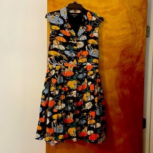 Printed Emily and Fin sleeveless dress